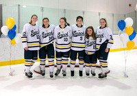 Girls Hockey Senior Day 2018