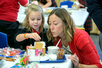 First Graders Build Candy Houses