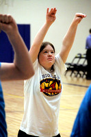 Special Olympians Play Basketball at Breck