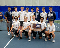 Boys Tennis Third Place at State