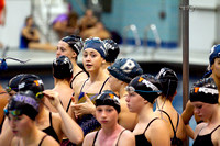 Girls swim & dive at Maroon and Gold Meet