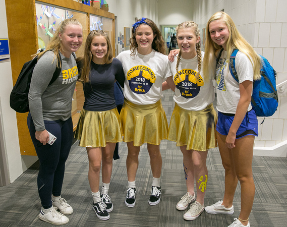 Day 5 = Blue & Gold Day!